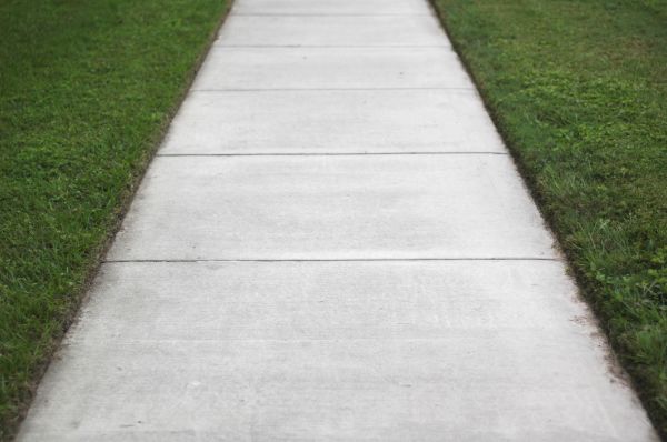 Concrete Path Installation in Herndon