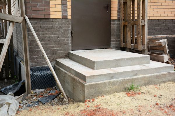 Cost of Cement Steps Construction in Herndon