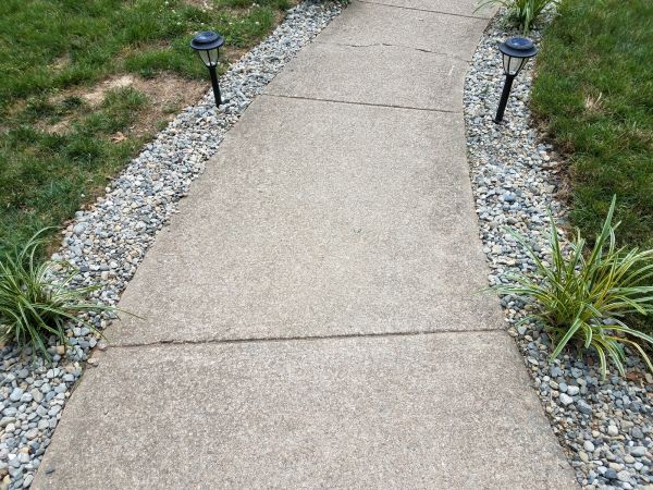 Cement Path Construction in Herndon
